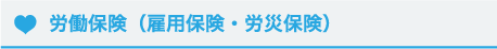 労働保険(雇用保険・労災保険)